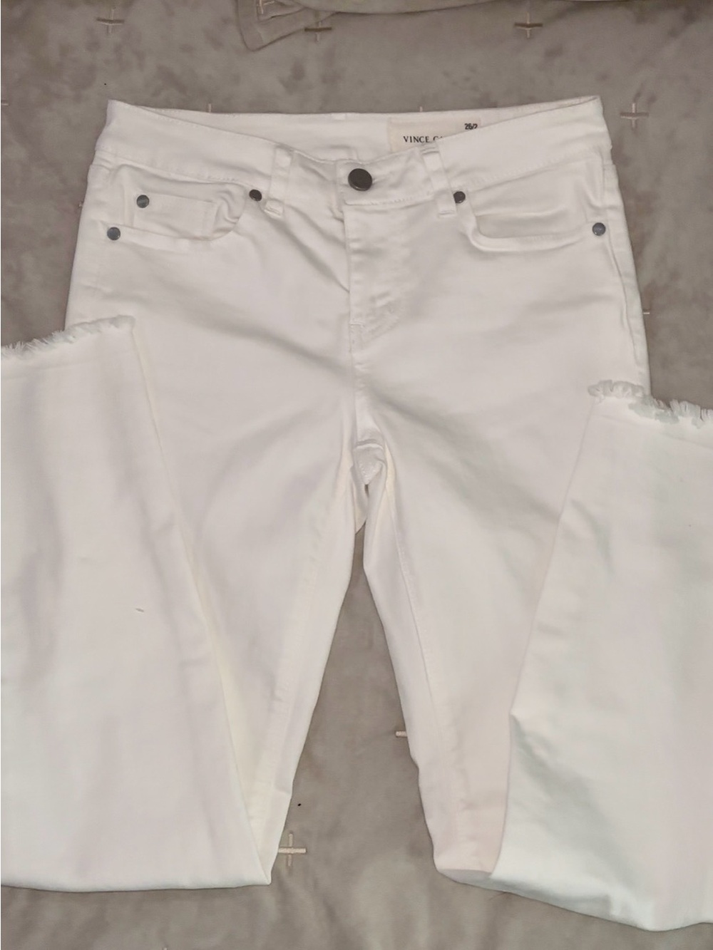 Vince Camuto White Skinny Jeans